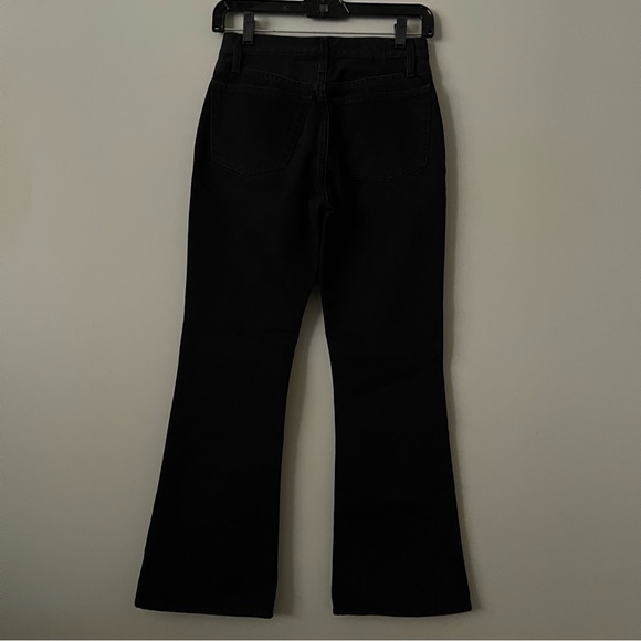 Toteme Cropped Kick Denim Jeans Size 24 NWT - Picture 3 of 7